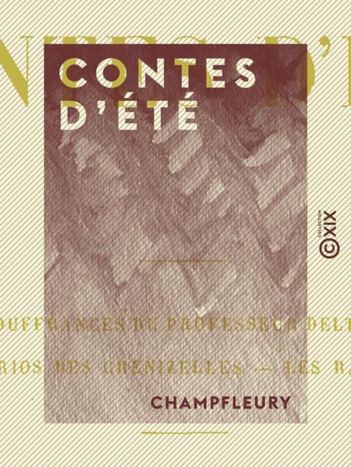 Cover of the book Contes d'été by Champfleury, Collection XIX