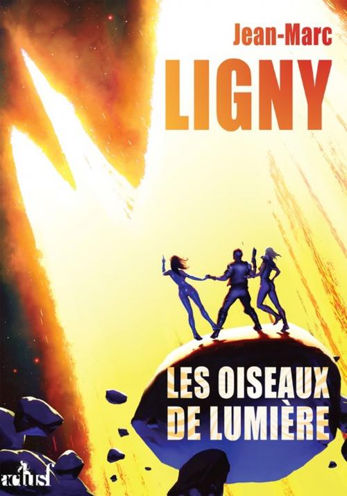 Cover of the book Les Oiseaux de lumière by Jean-Marc Ligny, Éditions ActuSF