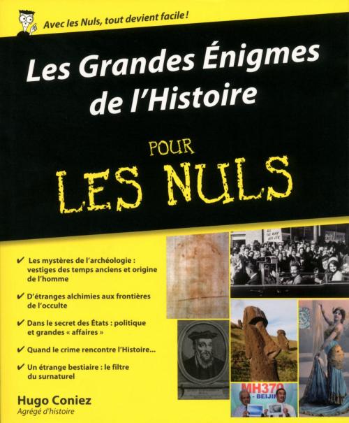 Cover of the book Les Grandes Enigmes de l'Histoire pour les Nuls by Hugo CONIEZ, edi8