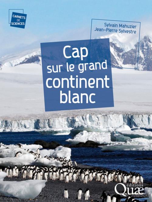 Cover of the book Cap sur le grand continent blanc by Sylvain Mahuzier, Jean-Pierre Sylvestre, Quae