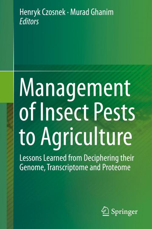 Cover of the book Management of Insect Pests to Agriculture by , Springer International Publishing