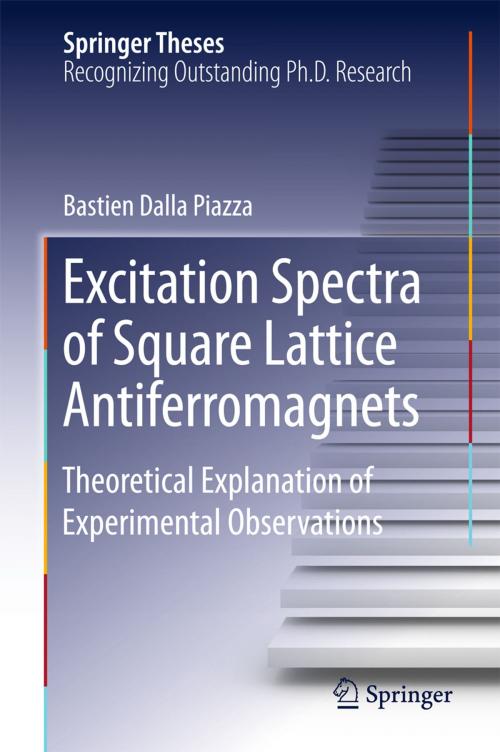 Cover of the book Excitation Spectra of Square Lattice Antiferromagnets by Bastien Dalla Piazza, Springer International Publishing