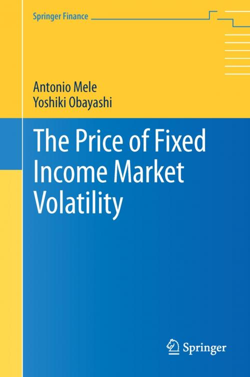 Cover of the book The Price of Fixed Income Market Volatility by Antonio Mele, Yoshiki Obayashi, Springer International Publishing