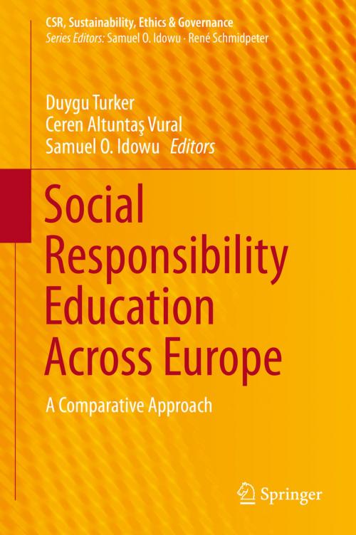Cover of the book Social Responsibility Education Across Europe by , Springer International Publishing