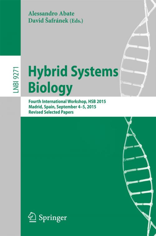 Cover of the book Hybrid Systems Biology by , Springer International Publishing