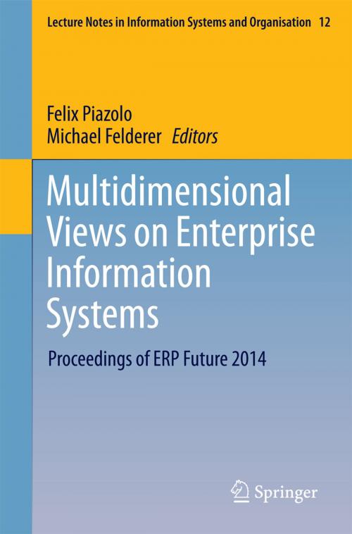 Cover of the book Multidimensional Views on Enterprise Information Systems by , Springer International Publishing