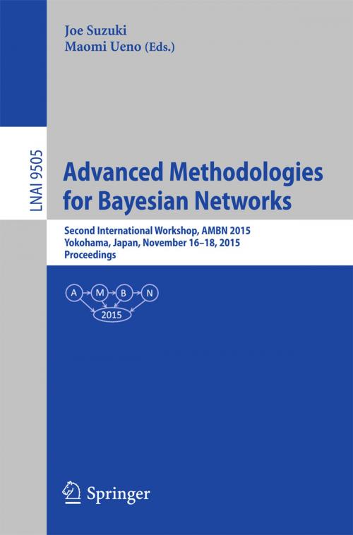 Cover of the book Advanced Methodologies for Bayesian Networks by , Springer International Publishing