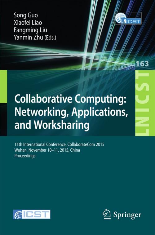 Cover of the book Collaborative Computing: Networking, Applications, and Worksharing by , Springer International Publishing