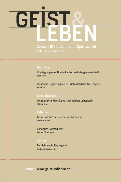 Cover of the book Geist und Leben 1/2016 by , Echter Verlag GmbH