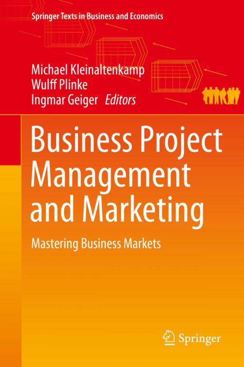 Cover of the book Business Project Management and Marketing by , Springer Berlin Heidelberg