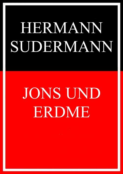 Cover of the book Jons und Erdme by Hermann Sudermann, Books on Demand