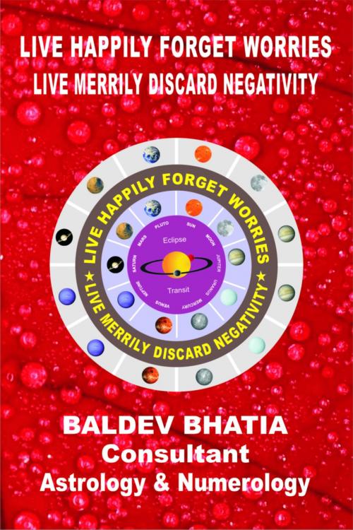 Cover of the book Live Happily Forget Worries by Baldev Bhatia, BookRix