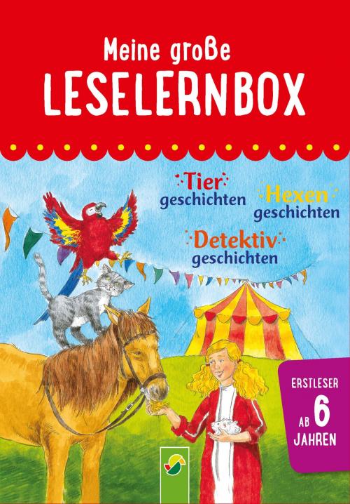 Cover of the book Meine große Leselernbox: Tiergeschichten, Hexengeschichten, Detektivgeschichten by Carola von Kessel, Anke Breitenborn, Schwager & Steinlein Verlag