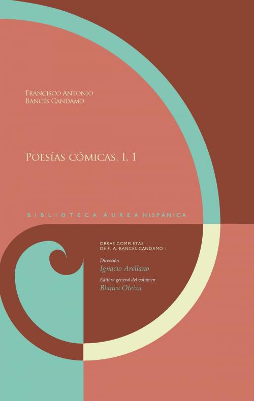 Cover of the book Obras completas, I Poesías cómicas, 1 by Francisco Bances Candamo, Iberoamericana Editorial Vervuert