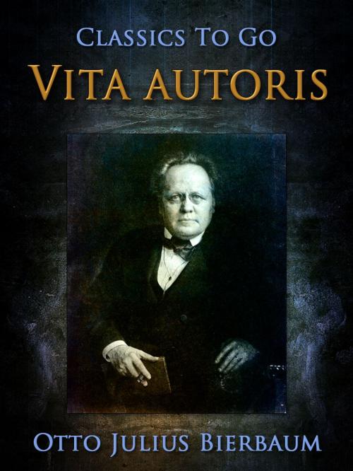 Cover of the book Vita autoris by Otto Julius Bierbaum, Otbebookpublishing