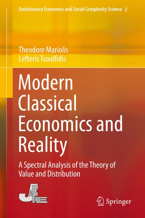 Cover of the book Modern Classical Economics and Reality by Theodore Mariolis, Lefteris Tsoulfidis, Springer Japan