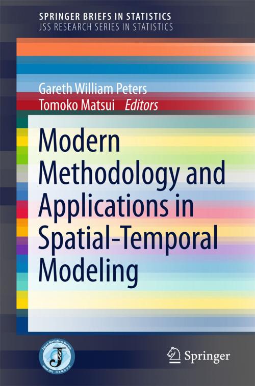 Cover of the book Modern Methodology and Applications in Spatial-Temporal Modeling by , Springer Japan