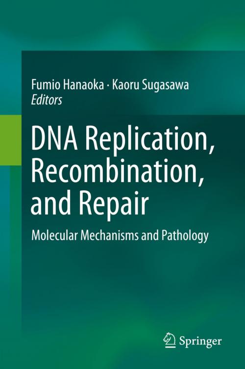 Cover of the book DNA Replication, Recombination, and Repair by , Springer Japan