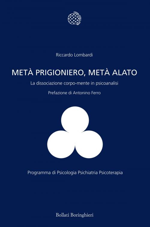 Cover of the book Metà prigioniero, metà alato by Antonino Ferro, Riccardo Lombardi, Bollati Boringhieri