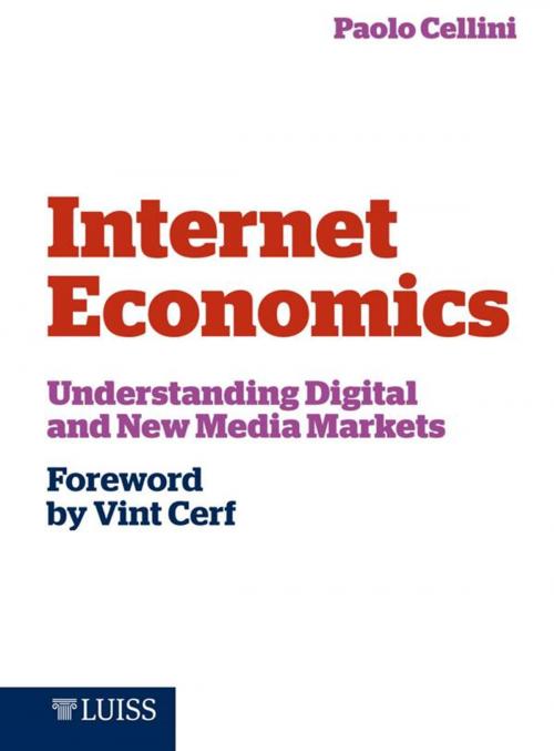 Cover of the book Internet Economics by Paolo Cellini, LUISS University Press