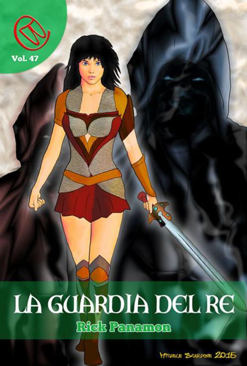 Cover of the book La Guardia del Re by Rick Panamon, Wizards and Black Holes