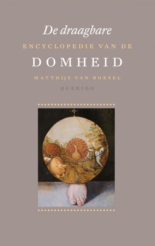 Cover of the book De draagbare encyclopedie van de domheid by Matthijs van Boxsel, Singel Uitgeverijen