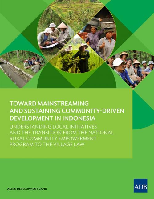 Cover of the book Toward Mainstreaming and Sustaining Community-Driven Development in Indonesia by Asian Development Bank, Asian Development Bank