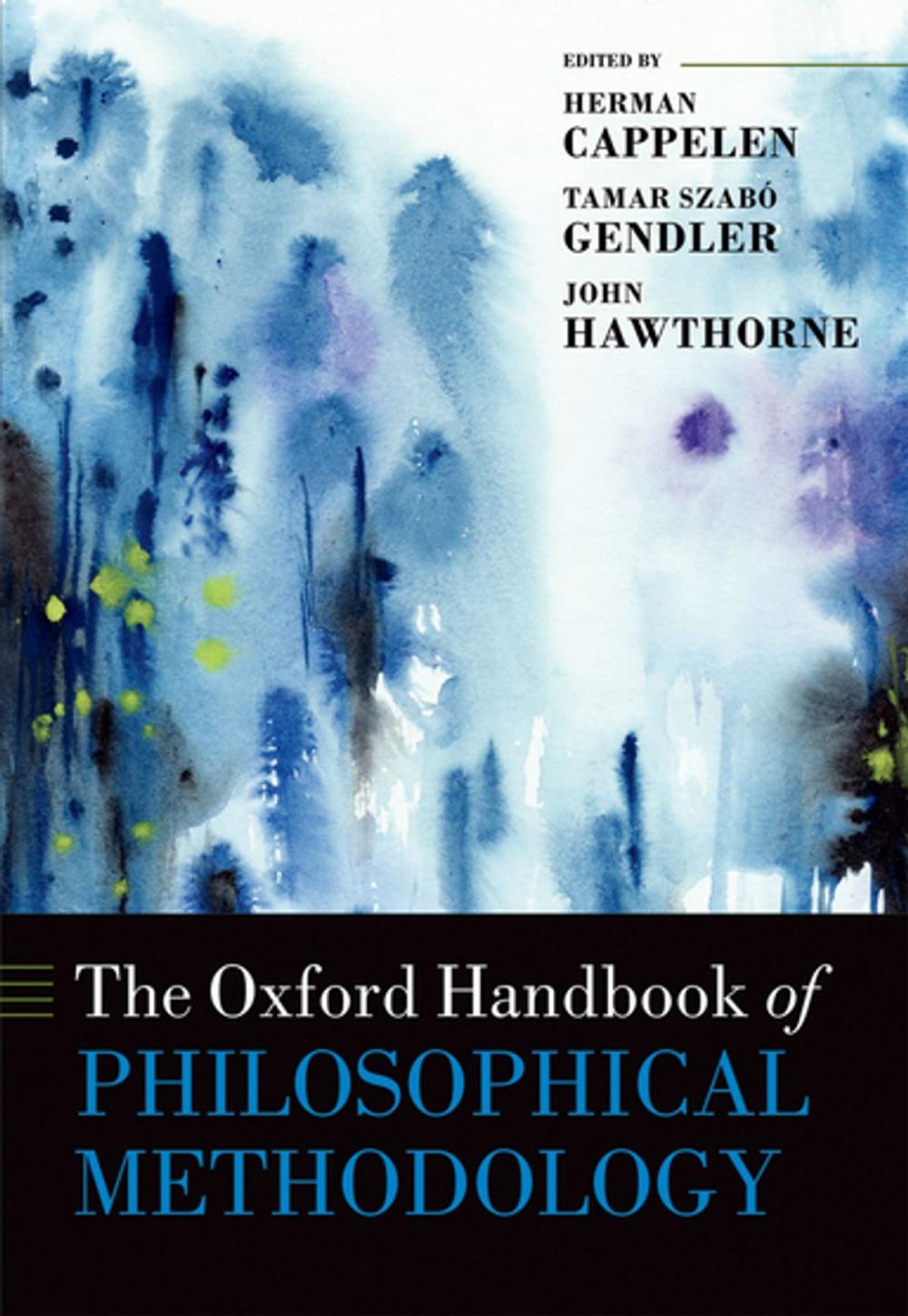 Big bigCover of The Oxford Handbook of Philosophical Methodology