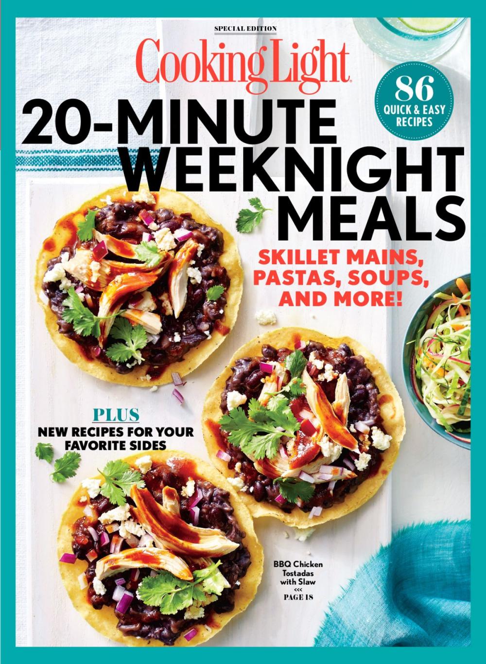 Big bigCover of COOKING LIGHT 20 Minute Weeknight Meals
