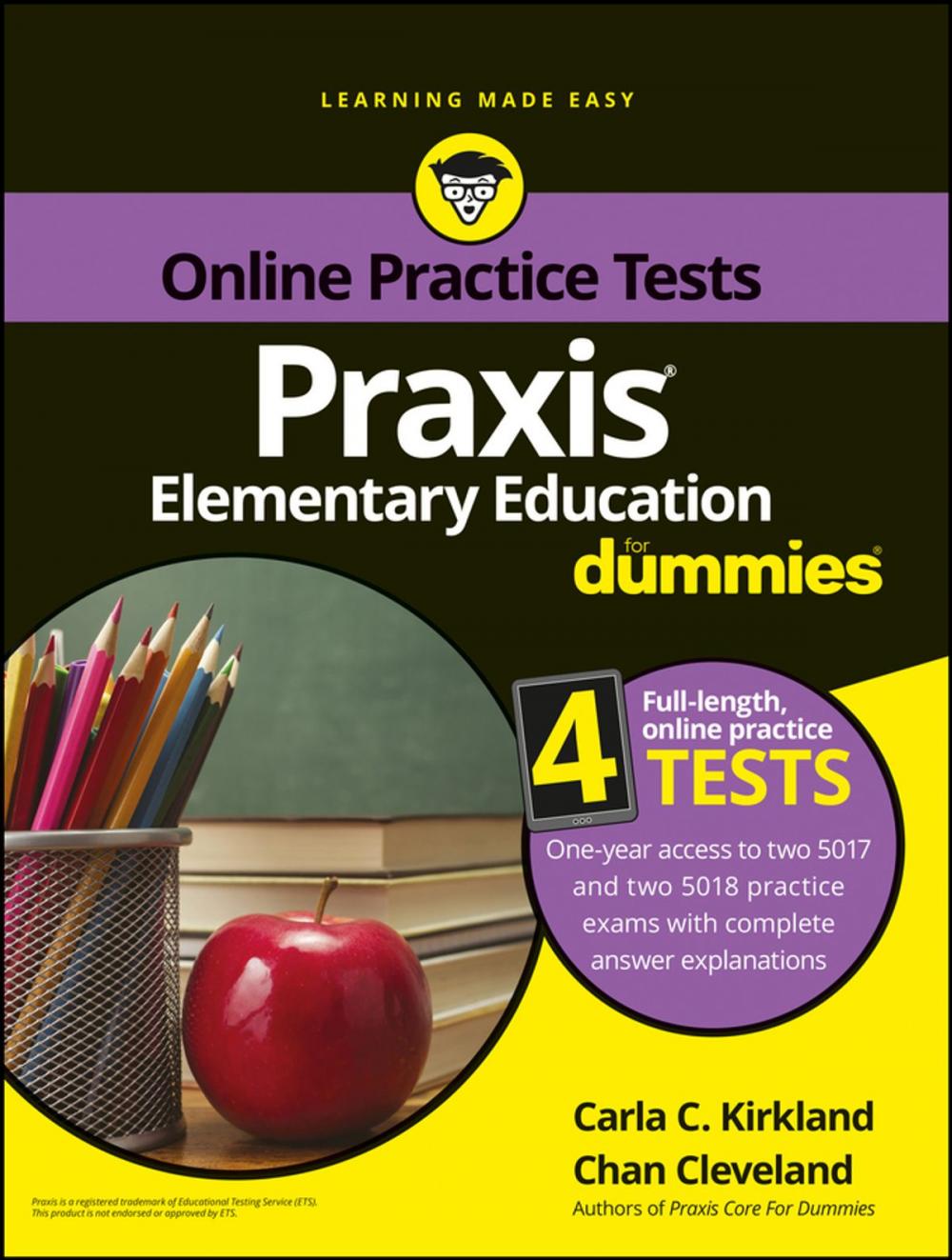 Big bigCover of Praxis Elementary Education For Dummies with Online Practice