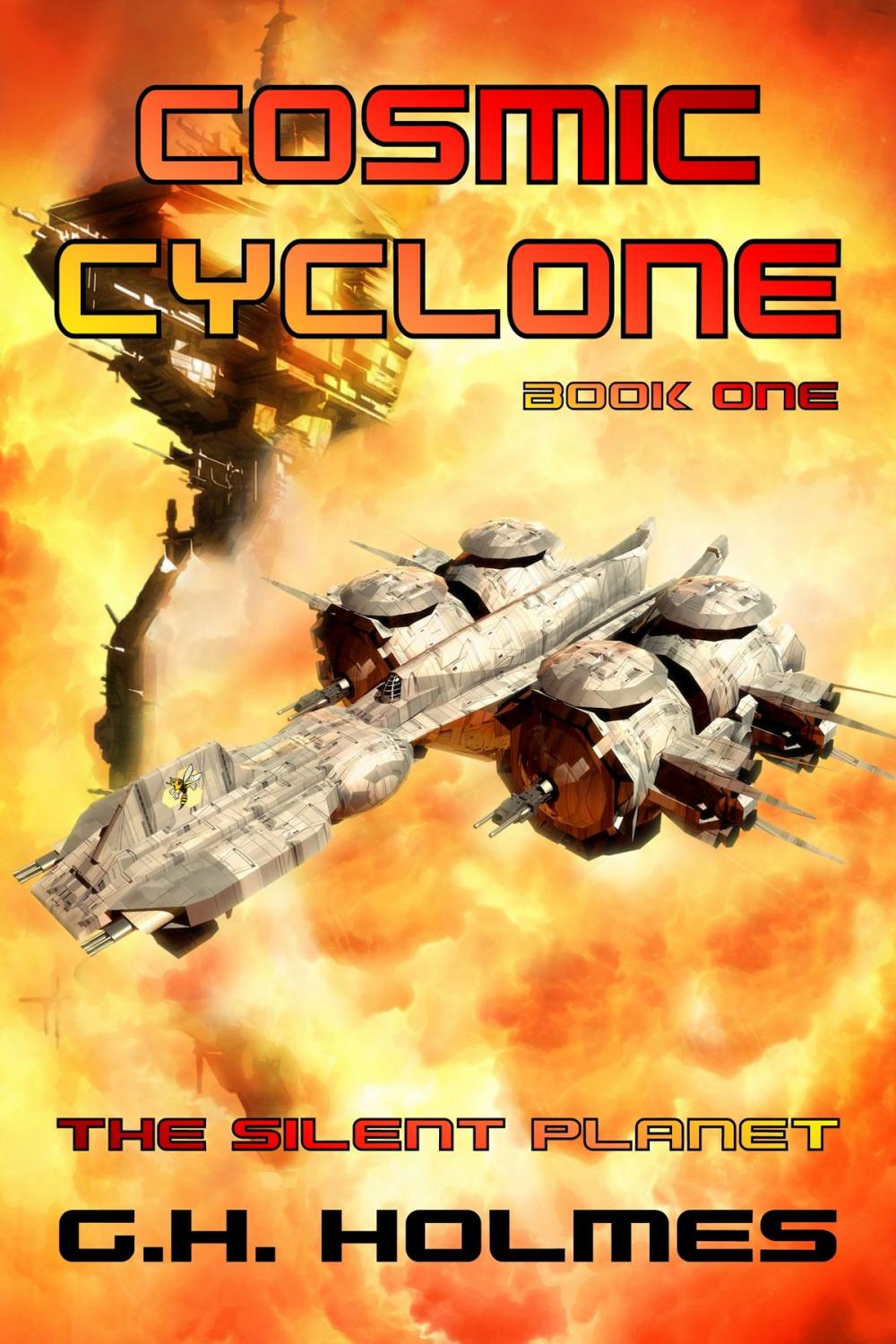 Big bigCover of Cosmic Cyclone: The Silent Planet - A Space Opera