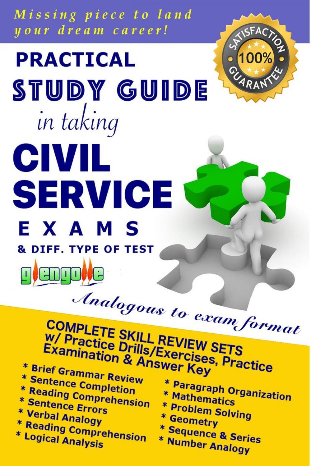 Big bigCover of Practical Study Guide in Taking Civil Service Exam and Different Type of Test