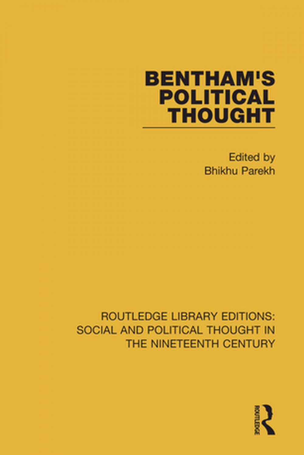 Big bigCover of Bentham's Political Thought