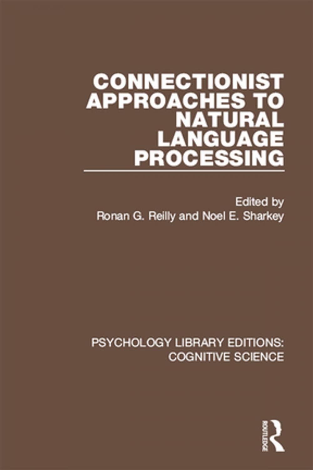 Big bigCover of Connectionist Approaches to Natural Language Processing