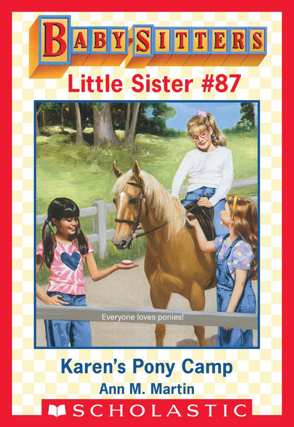 Big bigCover of Karen's Pony Camp (Baby-Sitters Little Sister #87)