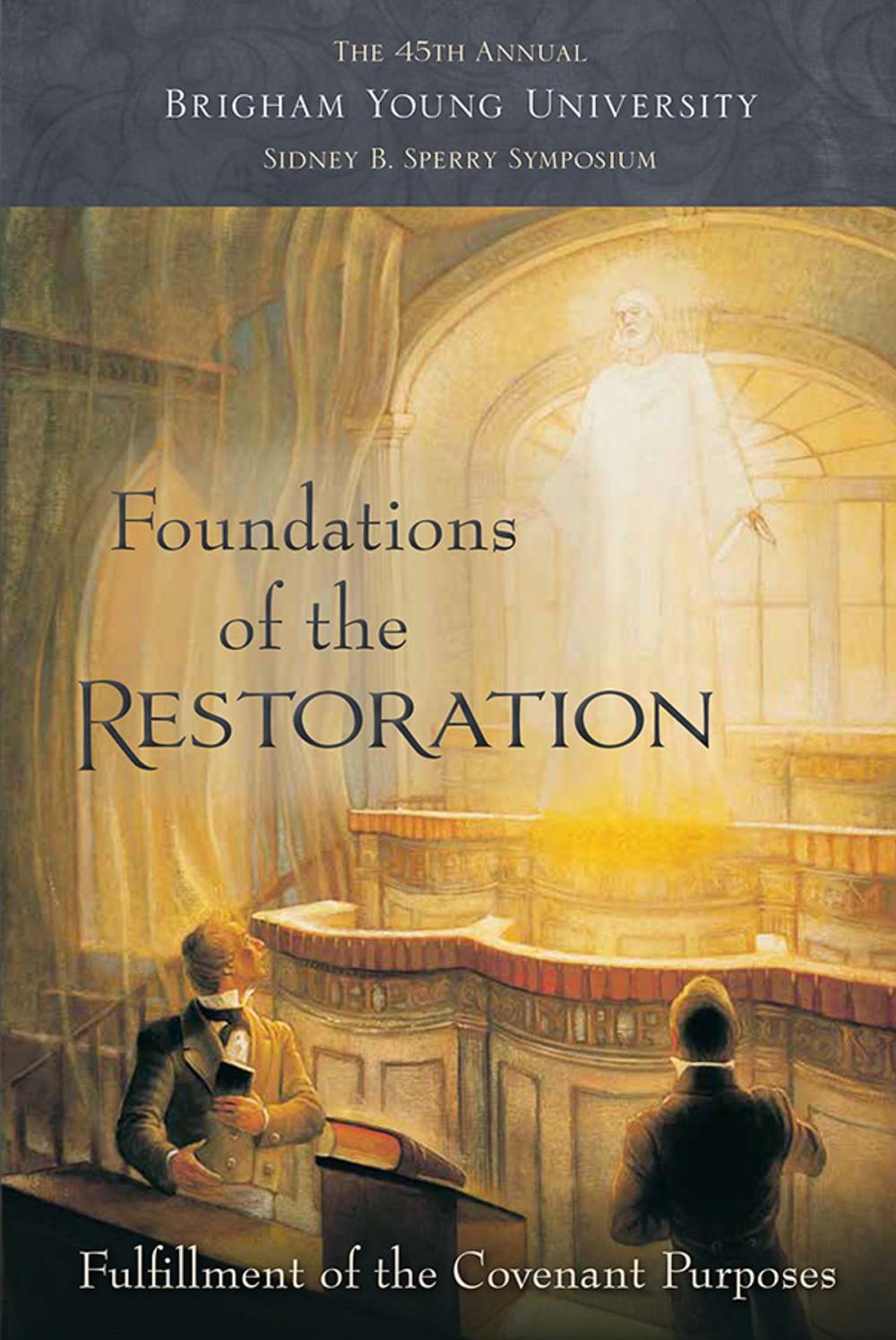 Big bigCover of Foundations of the Restoration