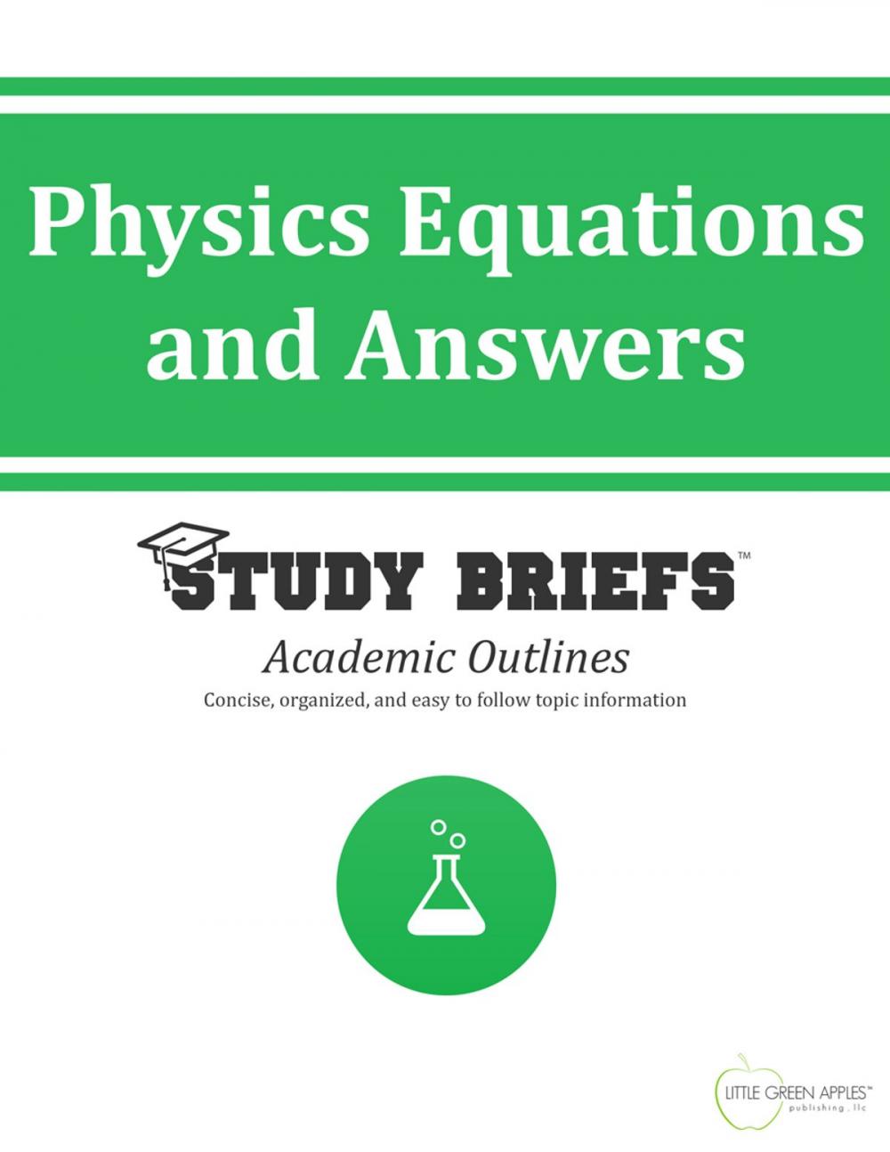 Big bigCover of Physics Equations and Answers
