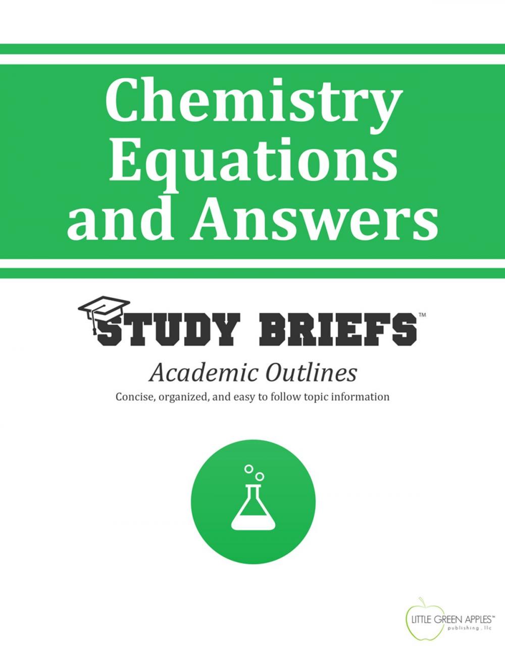Big bigCover of Chemistry Equations and Answers
