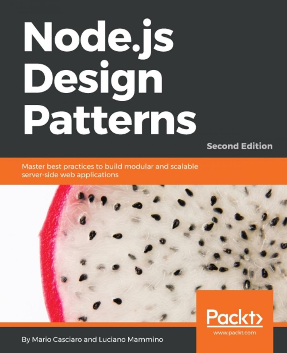 Big bigCover of Node.js Design Patterns - Second Edition