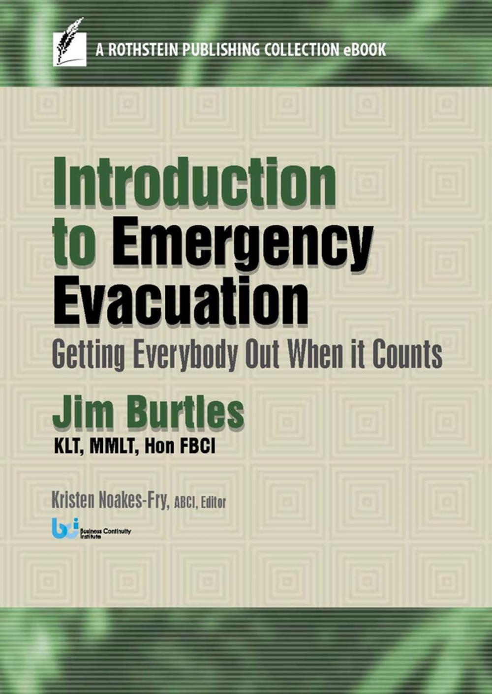 Big bigCover of Introduction to Emergency Evacuation