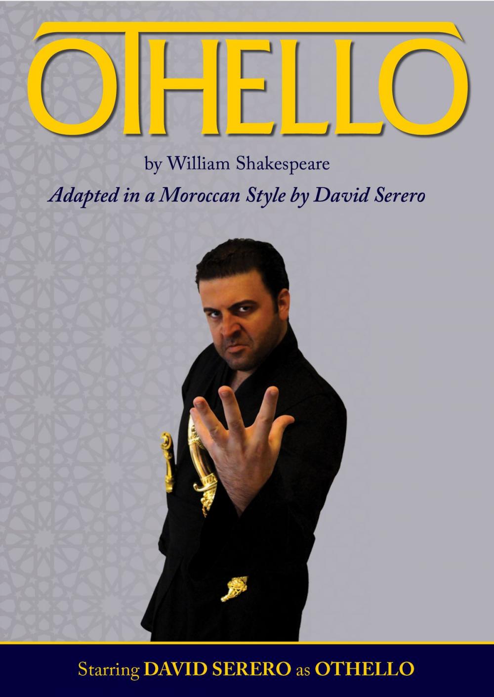 Big bigCover of OTHELLO adapted in a Moroccan style