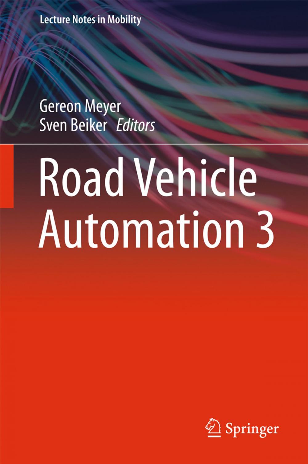 Big bigCover of Road Vehicle Automation 3