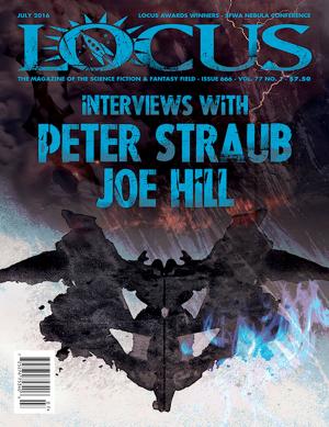 Book cover of Locus Magazine, Issue #666, July 2016