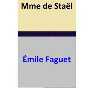 Cover of the book Mme de Staël by David Crookes