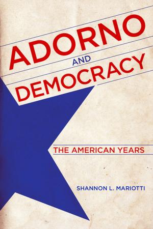 Cover of the book Adorno and Democracy by Douglas V. Mastriano