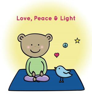 bigCover of the book Love, Peace & Light by 