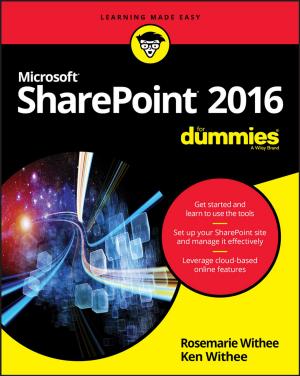 Cover of the book SharePoint 2016 For Dummies by Bill Catlette, Richard Hadden