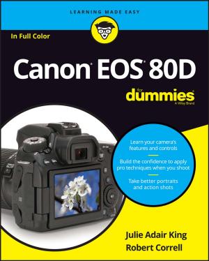 Book cover of Canon EOS 80D For Dummies