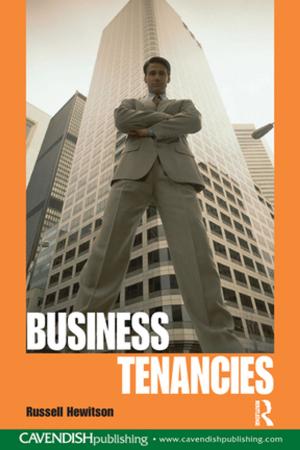 Cover of the book Business Tenancies by David Boud