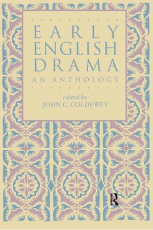 Cover of the book Early English Drama by Tommie Niessen, Ingrid Meurs